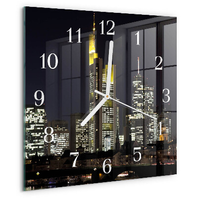 Reloj cuadrado Horizonte