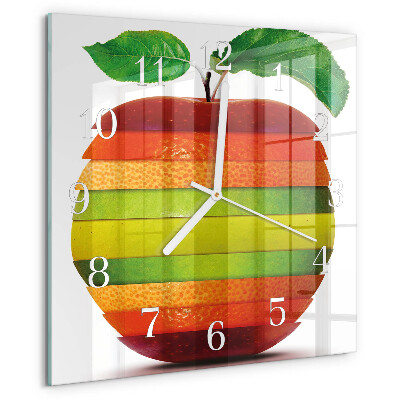 Reloj cuadrado Manzana