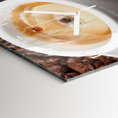 Reloj cuadrado Taza de café