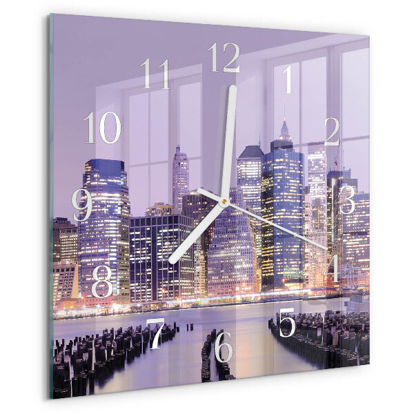 Reloj cuadrado Horizonte