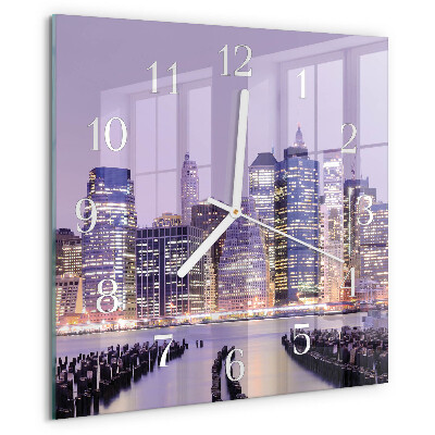 Reloj cuadrado Horizonte