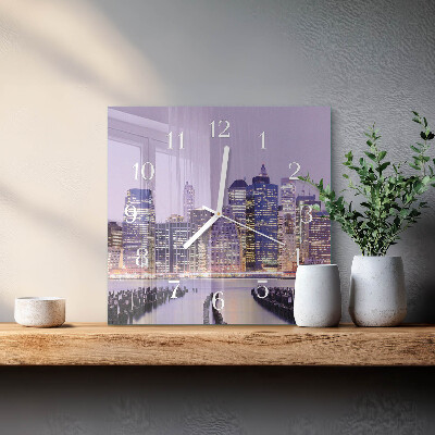 Reloj cuadrado Horizonte