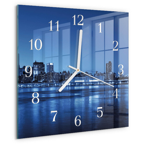 Reloj cuadrado Horizonte