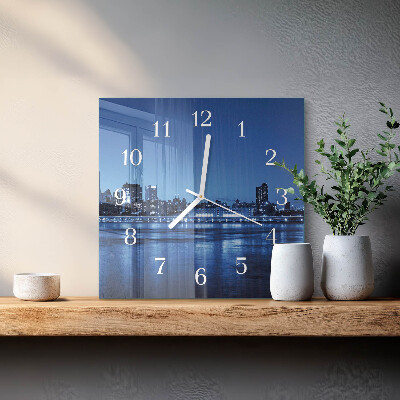 Reloj cuadrado Horizonte