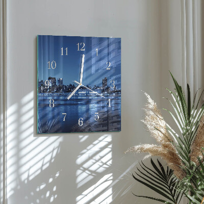 Reloj cuadrado Horizonte