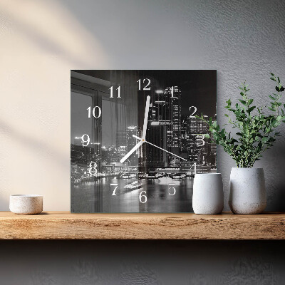 Reloj cuadrado Horizonte
