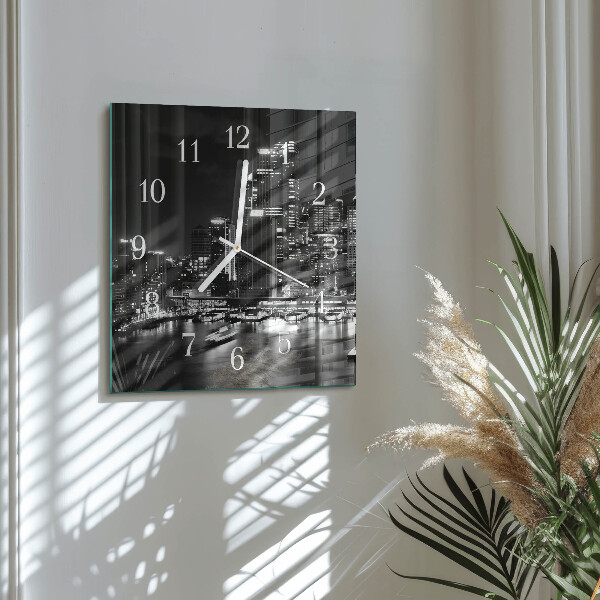 Reloj cuadrado Horizonte