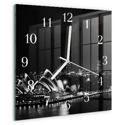 Reloj cuadrado Horizonte de Sídney