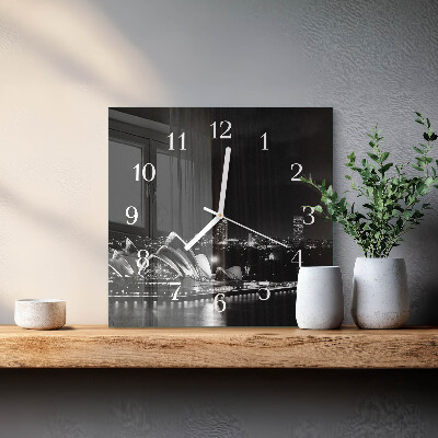 Reloj cuadrado Horizonte de Sídney