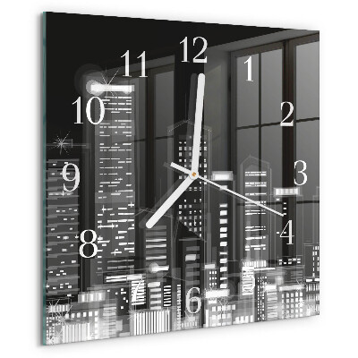 Reloj cuadrado Horizonte
