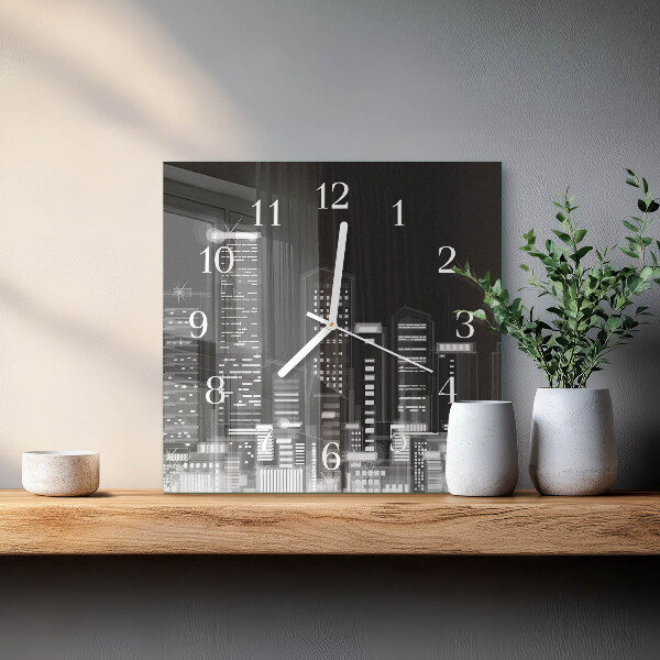 Reloj cuadrado Horizonte