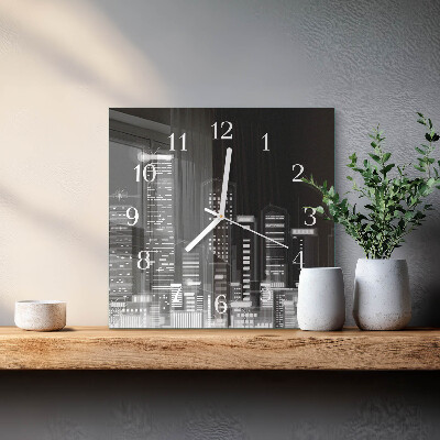 Reloj cuadrado Horizonte