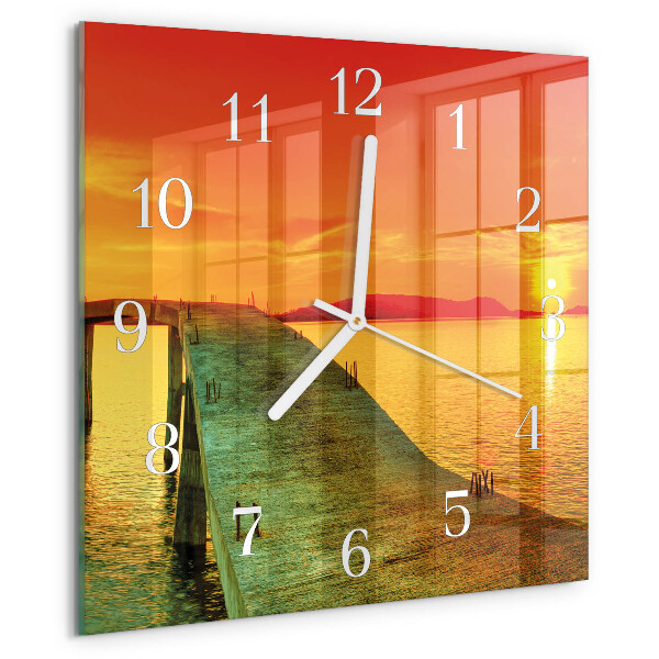 Reloj cuadrado Puente