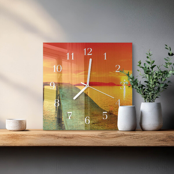 Reloj cuadrado Puente