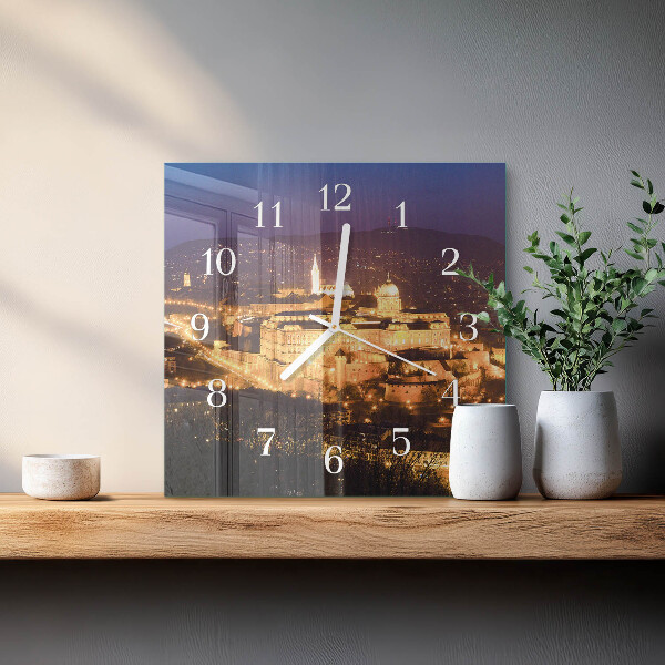 Reloj cuadrado Ciudad de Budapest