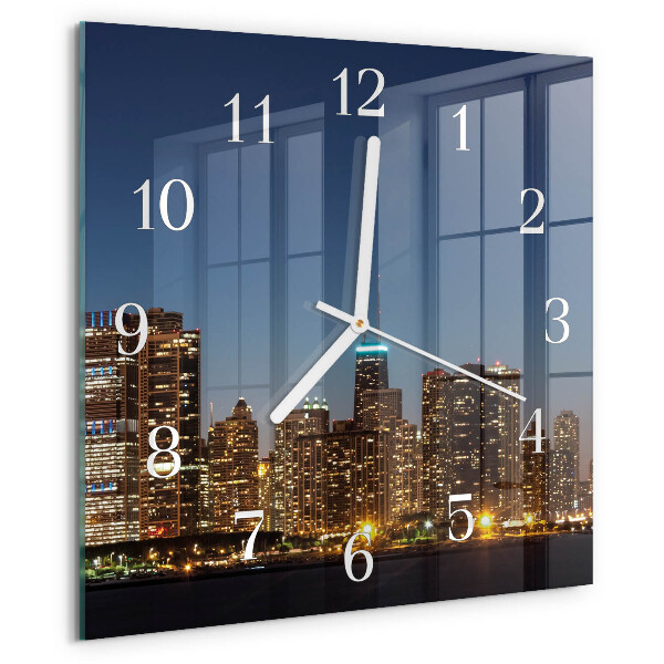 Reloj cuadrado Horizonte