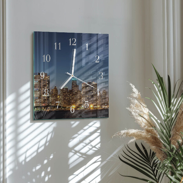 Reloj cuadrado Horizonte