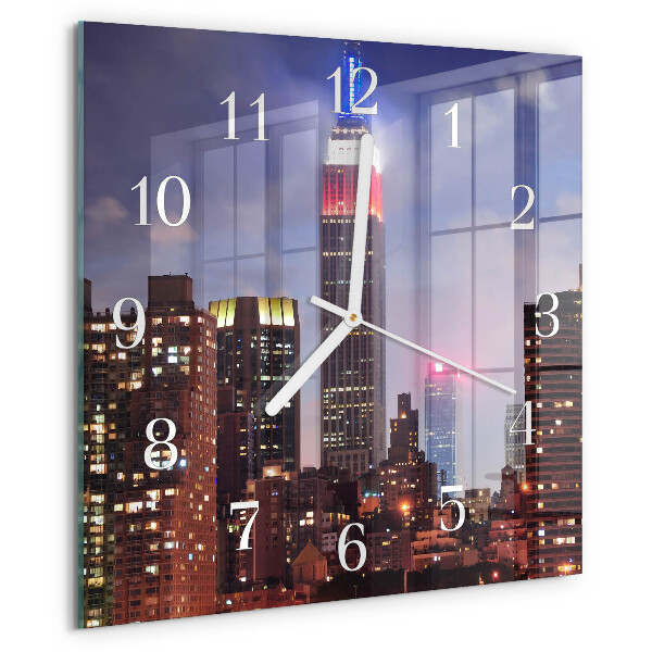 Reloj cuadrado Horizonte