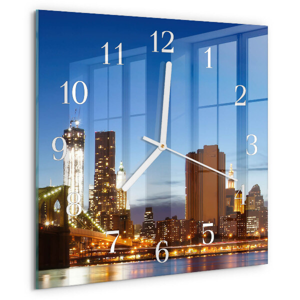 Reloj cuadrado Horizonte