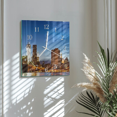 Reloj cuadrado Horizonte