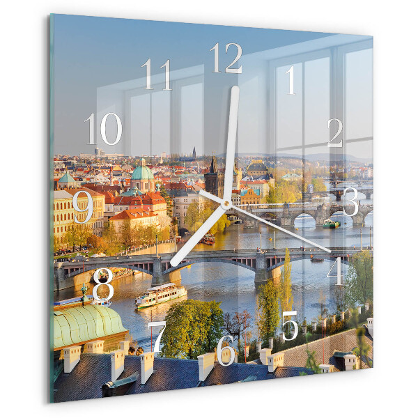 Reloj cuadrado Ciudad de Praga
