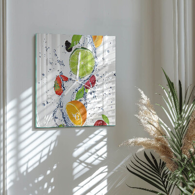 Reloj cuadrado Frutas Limón