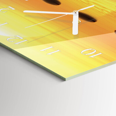Reloj cuadrado Agua Sol