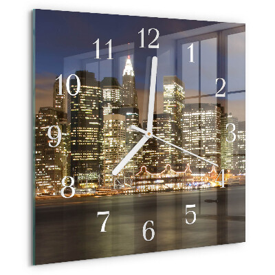 Reloj cuadrado Horizonte