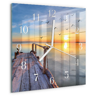 Reloj cuadrado Muelle