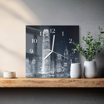 Reloj cuadrado Horizonte