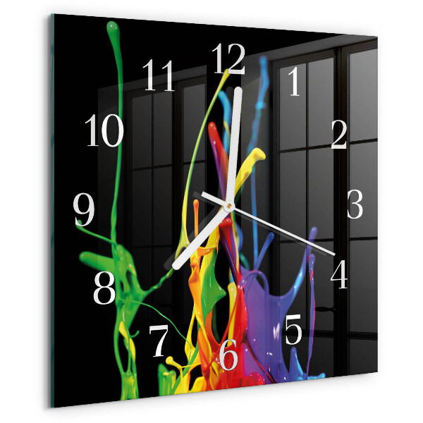 Reloj cuadrado Color