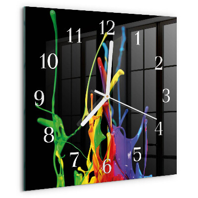 Reloj cuadrado Color