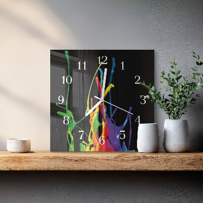 Reloj cuadrado Color