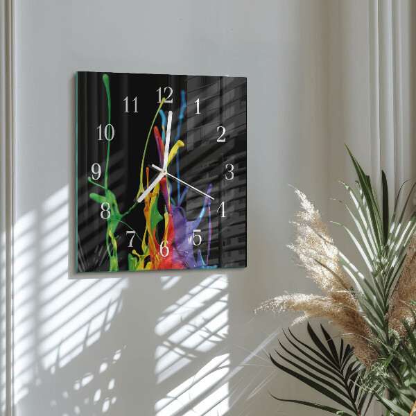 Reloj cuadrado Color
