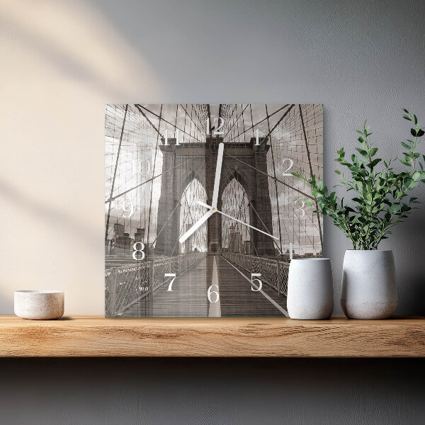 Reloj cuadrado Puente