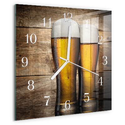 Reloj cuadrado Cerveza
