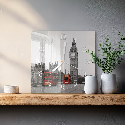Reloj cuadrado Londres