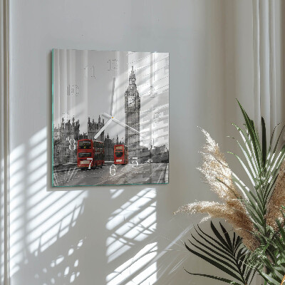 Reloj cuadrado Londres
