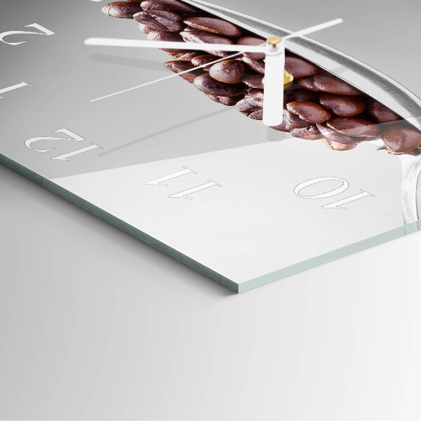 Reloj cuadrado Una cucharada de café
