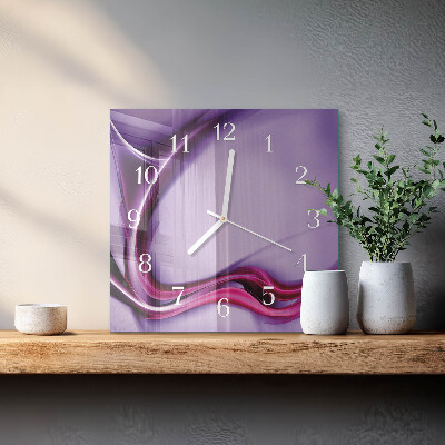 Reloj cuadrado Abstracción