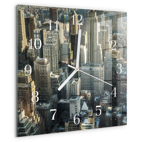 Reloj cuadrado Horizonte