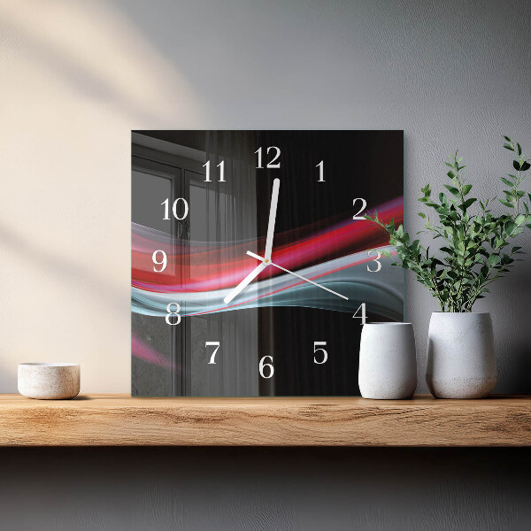 Reloj cuadrado Abstracción