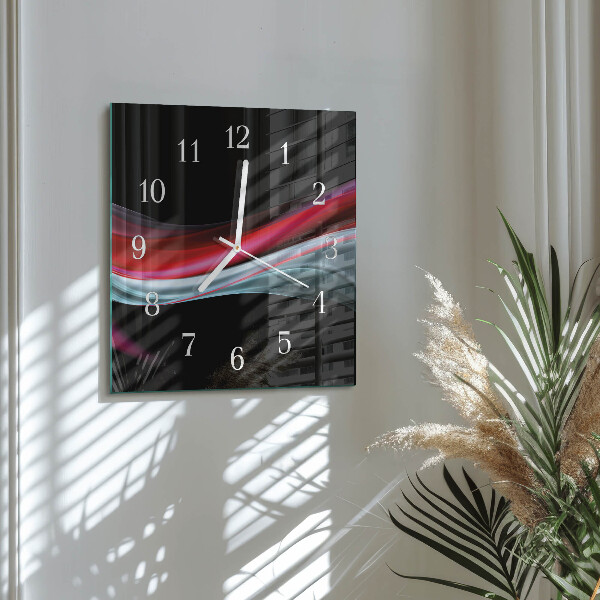 Reloj cuadrado Abstracción