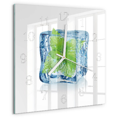 Reloj cuadrado Menta helada