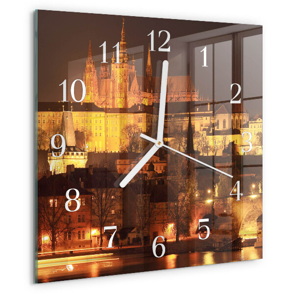 Reloj cuadrado Praga