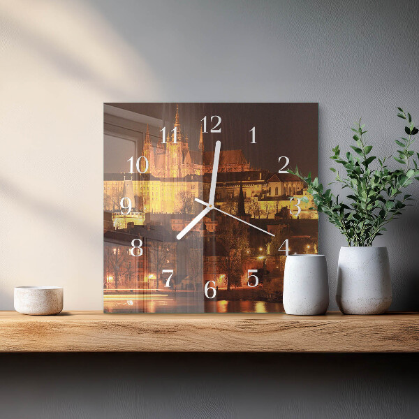 Reloj cuadrado Praga
