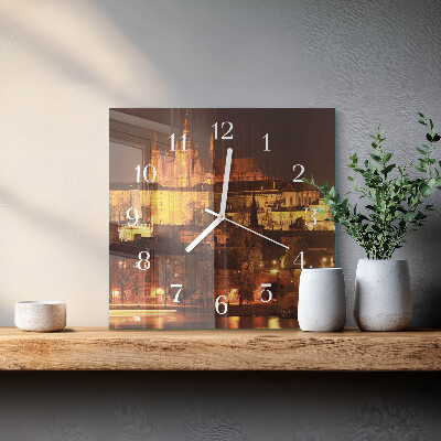Reloj cuadrado Praga