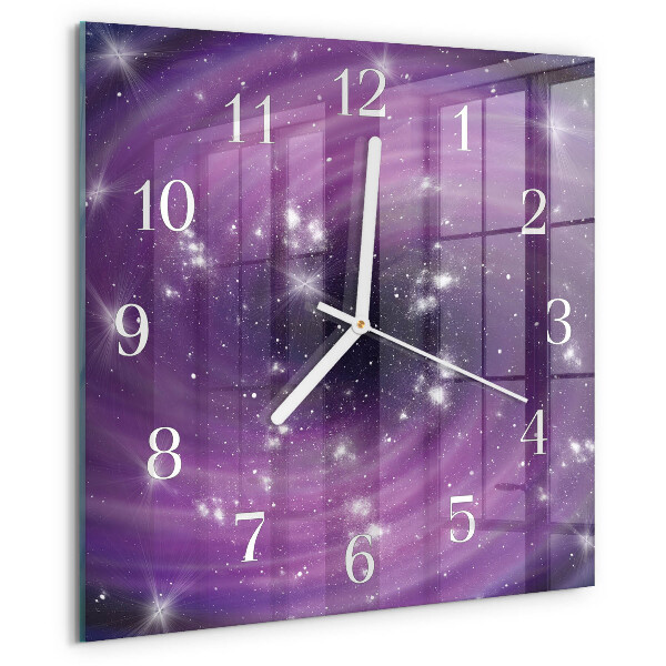 Reloj cuadrado Abstracción