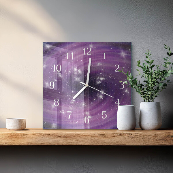 Reloj cuadrado Abstracción