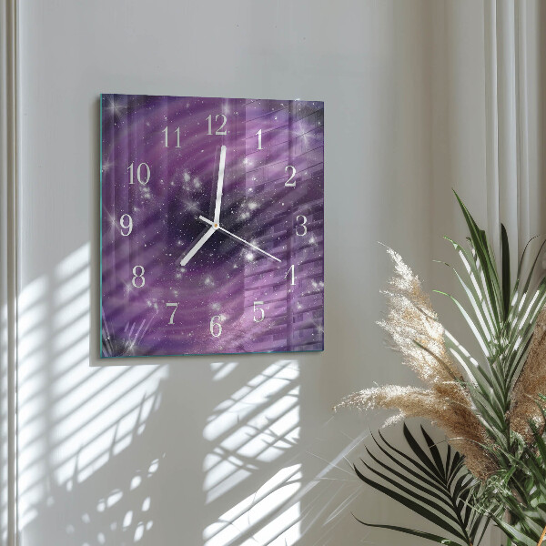 Reloj cuadrado Abstracción